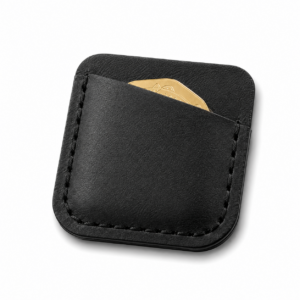 1OF1 Leather Coin Pouch (Black)