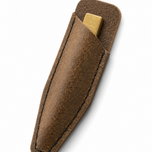 1OF1 Leather Single Prong Pitch Fork Case Dark Brown (1 Item Pack)