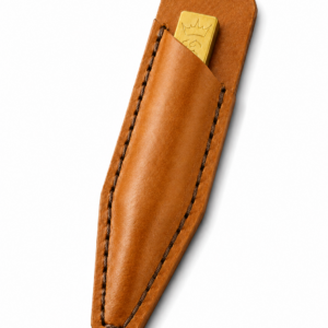 1OF1 Leather Single Prong Pitch Fork Case Light Brown (1 Item Pack)