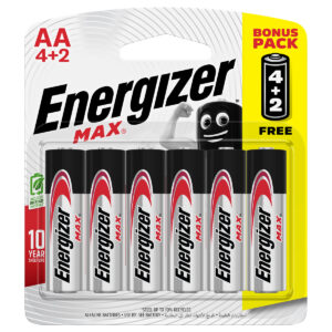 Energizer Max AA- 6 Pack