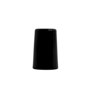 Ferrule 0.355" (Tapered) Black, No Collar. 30 PACK