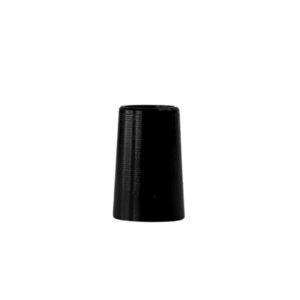 Ferrule 0.370" (Parallel) Black, No Collar. 30 PACK