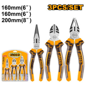 Ingco 3 Piece Pliers Set