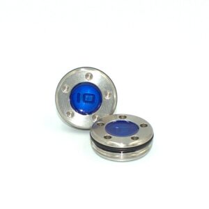 World Of Weights Fits Scotty Cameron Newport Silver & Blue 5Pin SET OF 2